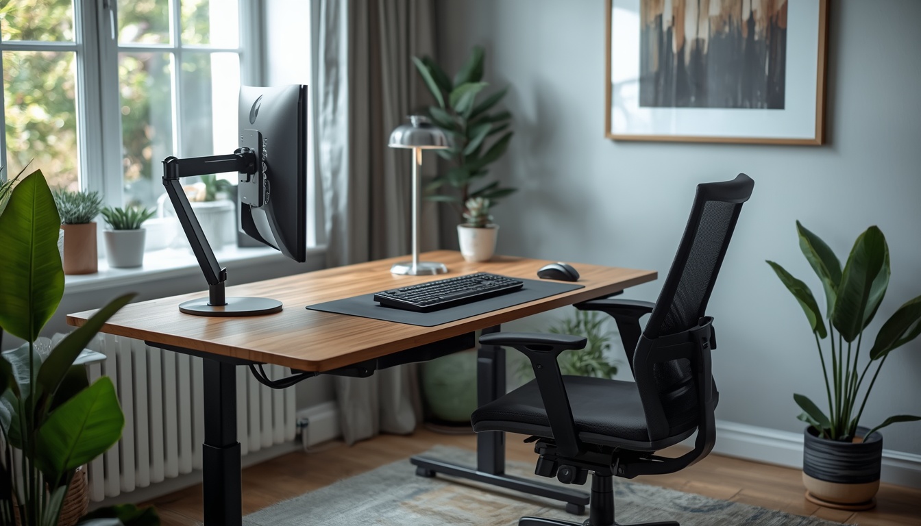 Shiningorganicir Ergonomic Desk Setup